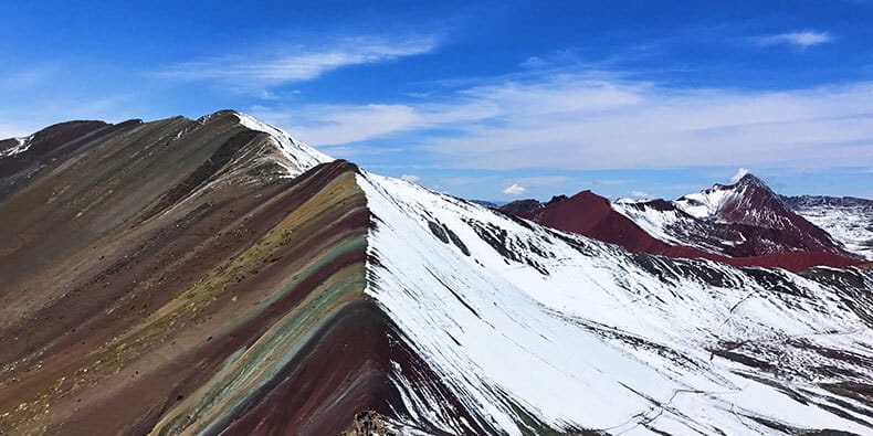 montanha de 7 cores - estação chuvosa