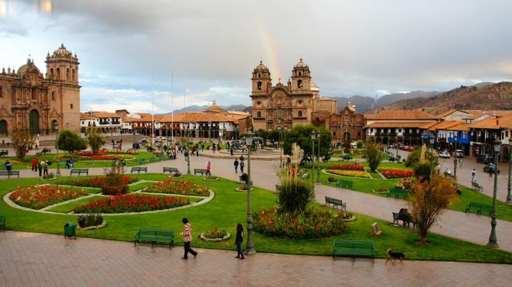 Como ir de Cusco para Montanha 7 Cores - plaza de armas