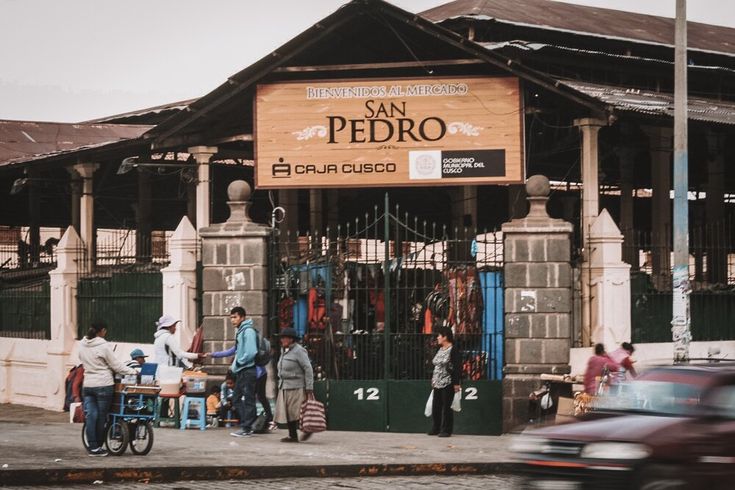 Compras em Cusco - mercado san pedro